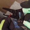 imageKlein Tools 11055 Wire Cutter and Stripper Made in USA Stranded and Solid Wire Cutter Cuts CopperHi Viz Stripper