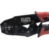 imageKlein Tools 3000CRKIT Ratchet Crimping Tool Set 4 Interchangeable Dies for Heat Shrink NonInsulated Insulated and Ferrule Terminal ConnectorsCrimper  Stripper Kit