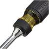 imageKlein Tools 32305 Multibit Ratcheting Screwdriver 15in1 Tool with Phillips Slotted Square Torx and Combo Bits and 14Inch Nut Driver