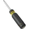 imageKlein Tools 32305 Multibit Ratcheting Screwdriver 15in1 Tool with Phillips Slotted Square Torx and Combo Bits and 14Inch Nut Driver