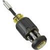 imageKlein Tools 32308 Multibit Stubby Screwdriver Impact Rated 8in1 Adjustable Magnetic Tool with Phillips Slotted Square and Nut DriverScrewdriver