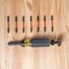 imageKlein Tools 32315HD 15in1 MultiBit Ratcheting Screwdriver ImpactRated 7 DoubleEnded ProFlex Torsion Zone Tips 14Inch Nut Driver 8Piece