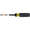 imageKlein Tools 32315HD 15in1 MultiBit Ratcheting Screwdriver ImpactRated 7 DoubleEnded ProFlex Torsion Zone Tips 14Inch Nut Driver 8Piece