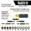 imageKlein Tools 32500HD KNECT MultiBit Screwdriver  Nut Driver Impact Rated 11in1 Tool with Phillips Slotted Square and Torx Tips