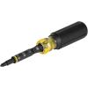 imageKlein Tools 32500HD KNECT MultiBit Screwdriver  Nut Driver Impact Rated 11in1 Tool with Phillips Slotted Square and Torx Tips
