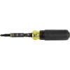 imageKlein Tools 32500HDRT KNECT Ratcheting Screwdriver MultiBit Screwdriver  Nut Driver Impact Rated 11in1 Tool with Phillips Slotted Square and Torx Tips