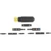 imageKlein Tools 32500HDRT KNECT Ratcheting Screwdriver MultiBit Screwdriver  Nut Driver Impact Rated 11in1 Tool with Phillips Slotted Square and Torx Tips
