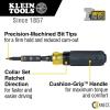 imageKlein Tools 32500HDRT KNECT Ratcheting Screwdriver MultiBit Screwdriver  Nut Driver Impact Rated 11in1 Tool with Phillips Slotted Square and Torx Tips