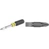 imageKlein Tools 32500MAG Magnetic MultiBit Screwdriver  Nut Driver 11in1 Multi Tool with 8 Bits 3 Nut Driver Sizes Cushion Grip HandleMagnetic 11in1