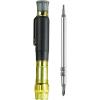 imageKlein Tools 32500MAG Magnetic MultiBit Screwdriver  Nut Driver 11in1 Multi Tool with 8 Bits 3 Nut Driver Sizes Cushion Grip HandleMultiBit Screwdriver