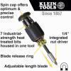 imageKlein Tools 32561 MultiBit Screwdriver  Nut Driver 6in1 Stubby Screwdriver with 2 Phillips 2 Slotted 2 Nut DriversMultibit Electronic  Multibit Stubby Set