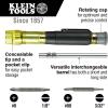 imageKlein Tools 32561 MultiBit Screwdriver  Nut Driver 6in1 Stubby Screwdriver with 2 Phillips 2 Slotted 2 Nut DriversMultibit Electronic  Multibit Stubby Set