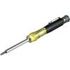 imageKlein Tools 32561 MultiBit Screwdriver  Nut Driver 6in1 Stubby Screwdriver with 2 Phillips 2 Slotted 2 Nut DriversMultibit Electronic  Multibit Stubby Set
