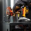 imageKlein Tools 32933 Impact Driver SAE 7in1 Impact Rated Socket Set 3 Flip Sockets with 6 Hex Driver Sizes and 14Inch Bit Holder 5Inch Shaft3in1