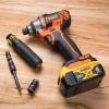 imageKlein Tools 32933M 6in1 Metric Impact Socket Set 3 Flip Sockets with 7 8 10 12 13 and 14 mm Nut Driver Sizes Impact Rated 5Inch Shaft6in1