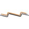 imageKlein Tools 50900R Conduit Lockout Wrench Set Tighten and Loosen Locknuts in Tight Spaces 12 34 and 1Inch Offset Bends 3PieceOffset