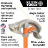 imageKlein Tools 51607 Aluminum Conduit Bender Full Assembly 34Inch EMT 12Inch Rigid Wide Foot Pedal Benchmark Symbols and Angle SetterConduit Bender
