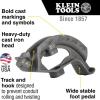 imageKlein Tools 51609 Iron Conduit Bender Head Made in USA for 34Inch EMT or 12Inch Rigid IMC use with Klein Tools Angle Setter Cat No 51612
