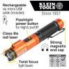 imageKlein Tools 56040 Magnetic LED Flashlight 350 Lumen Rechargeable Flashlight Twist Focus Laser Pointer HandsFree USB Charging Cable for Work and Outdoor
