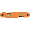 imageKlein Tools 70550 Hex Wrench Key Set 11 SAE Sizes Heavy Duty Folding Allen Wrench Tool with Extra Long Hex Keys10Key TORX
