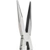 imageKlein Tools 71402 Needle Nose Pliers and Bent Nose Pliers Set Knurled Jaws Double Rivet Extended Reach for Tight Spaces 13Inch 2Piece