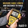 imageKlein Tools 80179 Scout Pro Max VDV Tester Set Network Cable Tester with Remote and Digital Tracing Probe for Coax Phone and RJ Connectors