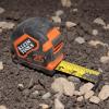 imageKlein Tools 9225 Tape Measure HeavyDuty Measuring Tape with 25Foot DoubleHook DoubleSided Nylon Reinforced Blade with Metal Belt Clip