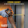 imageKlein Tools 9235 Tape Measure HeavyDuty Magnetic Measuring Tape with 35Foot DoubleHook DoubleSided Nylon Reinforced Blade with Metal Belt Clip