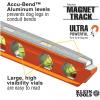imageKlein Tools 935AB4V Level 6Inch Magnetic Torpedo and Conduit Level with 0304590 Degree Vials VGroove and Magnet Track High Visibility OrangeConduit Level