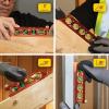 imageKlein Tools 935AB4V Level 6Inch Magnetic Torpedo and Conduit Level with 0304590 Degree Vials VGroove and Magnet Track High Visibility OrangeConduit Level