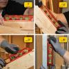 imageKlein Tools 935RB Torpedo Level 8Inch Billet Magnetic Level 0304590 Degree Vials VGroove Tapered Nose HighVisibility Vial and BodyStandard