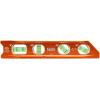 imageKlein Tools 935RB Torpedo Level 8Inch Billet Magnetic Level 0304590 Degree Vials VGroove Tapered Nose HighVisibility Vial and BodyStandard