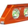 imageKlein Tools 935RB Torpedo Level 8Inch Billet Magnetic Level 0304590 Degree Vials VGroove Tapered Nose HighVisibility Vial and BodyStandard
