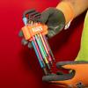 imageKlein Tools BLS18 Hex Key Wrench Set Color Coded SAE and Metric HeatTreated LStyle 116Inch to 38Inch and 15 mm to 10 mm 18PieceSAE  Metric