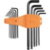 imageKlein Tools BLS22H Long BallEnd THandle Hex Key Wrench Set 22Key SAE and Metric 116Inch to 38Inch 15 to 10 mm22Piece SAE  Metric