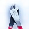 imageKlein Tools D2488 Pliers Made in USA Diagonal Cutting MultiPurpose Pliers with Angled Head HighLeverage Design and Short Jaw 8Inch8Inch