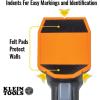 imageKlein Tools ESF100 Electronic Stud Finder and Wall Scanner with Bubble Level for Wood and Metal Studs Bright Green LEDs Batteries Included