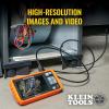 imageKlein Tools ET19 WiFi Pro Borescope with DualLens 55 mm 98Foot Armored Waterproof Gooseneck Snake LEDs 43Inch LCD Endoscope InspectionUtility Borescope