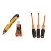 imageKlein Tools NCVT1P Voltage Tester NonContact Low Voltage Tester Pen 50V to 1000V AC Audible and Flashing LED Alarms Pocket ClipNCVT Kit