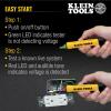 imageKlein Tools NCVT1P Voltage Tester NonContact Low Voltage Tester Pen 50V to 1000V AC Audible and Flashing LED Alarms Pocket ClipNCVT Kit