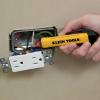 imageKlein Tools NCVT1P Voltage Tester NonContact Low Voltage Tester Pen 50V to 1000V AC Audible and Flashing LED Alarms Pocket ClipNCVT Pen