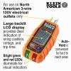 imageKlein Tools NCVT1P Voltage Tester NonContact Low Voltage Tester Pen 50V to 1000V AC Audible and Flashing LED Alarms Pocket ClipNCVT Pen