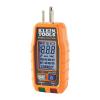 imageKlein Tools RT250 GFCI Outlet Tester with LCD Display Electric Voltage Tester for Standard 3Wire 120V Electrical ReceptaclesReceptacle Tester