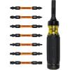 imageKlein Tools 32315HD 15in1 MultiBit Ratcheting Screwdriver ImpactRated 7 DoubleEnded ProFlex Torsion Zone Tips 14Inch Nut Driver 8Piece