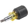 imageKlein Tools 32561 MultiBit Screwdriver  Nut Driver 6in1 Stubby Screwdriver with 2 Phillips 2 Slotted 2 Nut Drivers6in1 Stubby