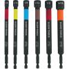 imageKlein Tools 32930 SAE Magnetic Impact Nut Setter Set 6Piece Color Coded Power Nut Driver with Extended Reach 6 SAE Sizes6Piece Nut Setter