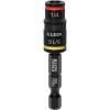imageKlein Tools 32933 Impact Driver SAE 7in1 Impact Rated Socket Set 3 Flip Sockets with 6 Hex Driver Sizes and 14Inch Bit Holder 5Inch Shaft3in1