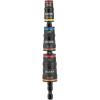 imageKlein Tools 32933 Impact Driver SAE 7in1 Impact Rated Socket Set 3 Flip Sockets with 6 Hex Driver Sizes and 14Inch Bit Holder 5Inch Shaft7in1