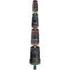 imageKlein Tools 32934 Impact Driver 9in1 SAE Impact Socket Set 4 Flip Sockets with 14 516 38 716 12 916 58 and 34Inch Nut Driver Sizes with Bit Holder 612Inch ShaftFlip Socket