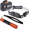 imageKlein Tools 56062 Rechargeable LED Headlamp  Worklight for Klein Hardhats 300 Lumens AllDay Runtime 3 Modes for Work and OutdoorsHeadlamp and Flashlight